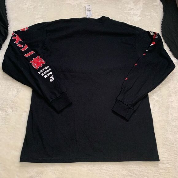 Ripple Junction Naruto Shippudem T Shirt Mens Black Long Sleeve Medium NEW - Picture 3 of 7